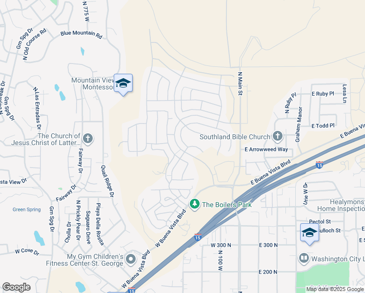 map of restaurants, bars, coffee shops, grocery stores, and more near 817 Via Modelo in Washington