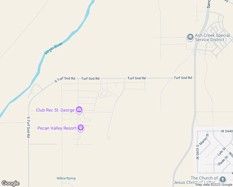 map of restaurants, bars, coffee shops, grocery stores, and more near 4932 Orchard Lane in Hurricane