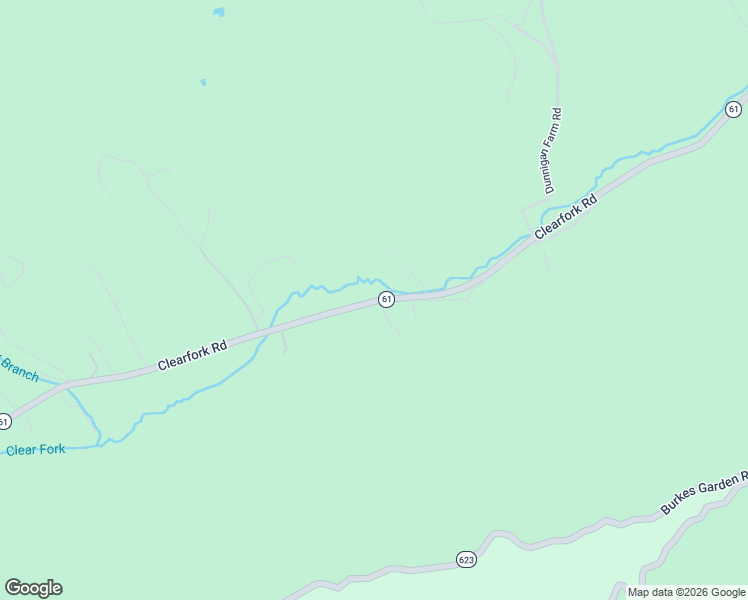 map of restaurants, bars, coffee shops, grocery stores, and more near 2029 Clear Fork Road in Tazewell