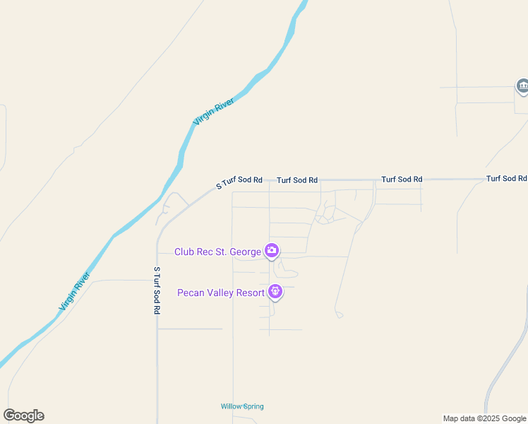 map of restaurants, bars, coffee shops, grocery stores, and more near 5221 West 2040 South in Hurricane