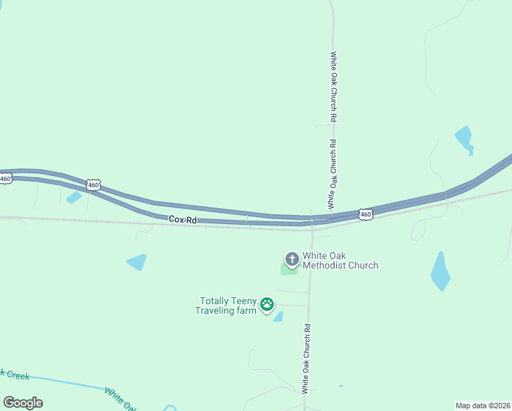map of restaurants, bars, coffee shops, grocery stores, and more near 4812 Cox Road in Wilsons