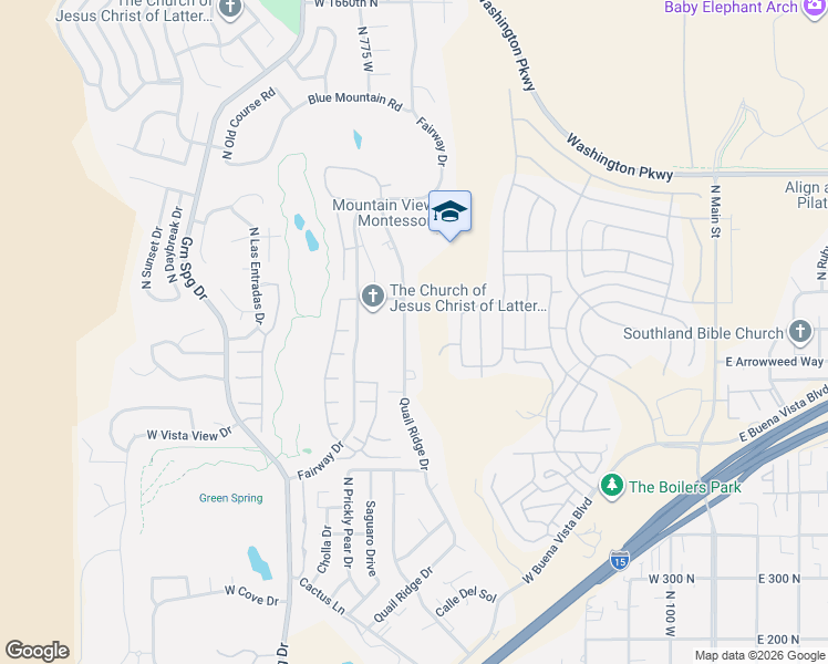 map of restaurants, bars, coffee shops, grocery stores, and more near 902 Quail Ridge Drive in Washington