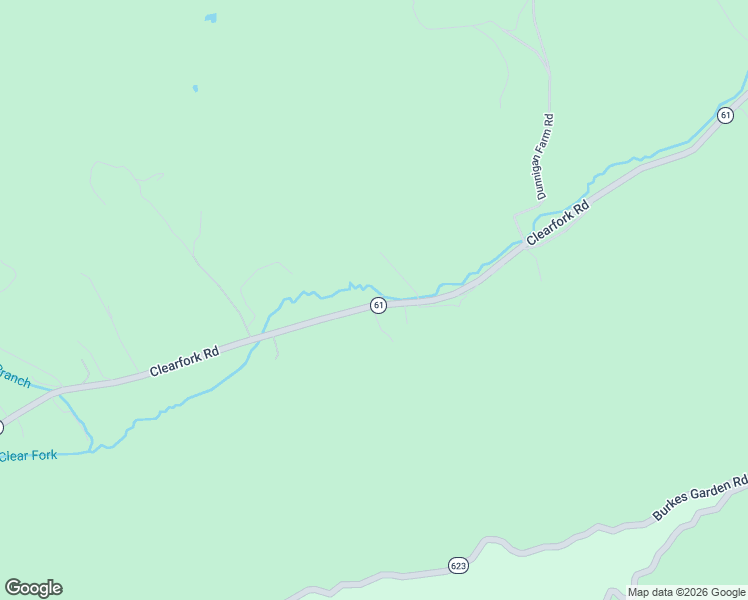 map of restaurants, bars, coffee shops, grocery stores, and more near 2029 Clearfork Road in Tazewell