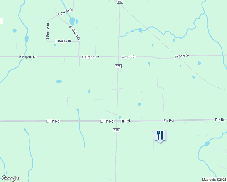 map of restaurants, bars, coffee shops, grocery stores, and more near 6239 County Road 120 in Carthage