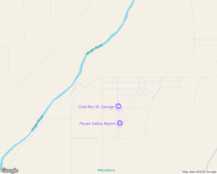 map of restaurants, bars, coffee shops, grocery stores, and more near 5290 West 2040 South in Hurricane