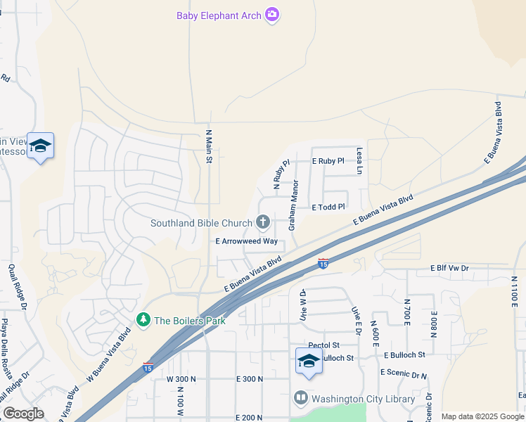 map of restaurants, bars, coffee shops, grocery stores, and more near 928 Rolling Hills Road in Washington
