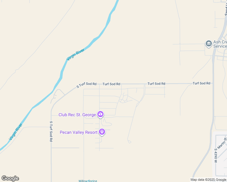 map of restaurants, bars, coffee shops, grocery stores, and more near 5165 West 1930 South in Hurricane