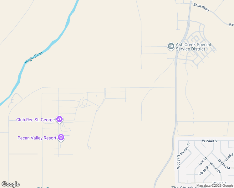 map of restaurants, bars, coffee shops, grocery stores, and more near 4795 West 1930 South in Hurricane