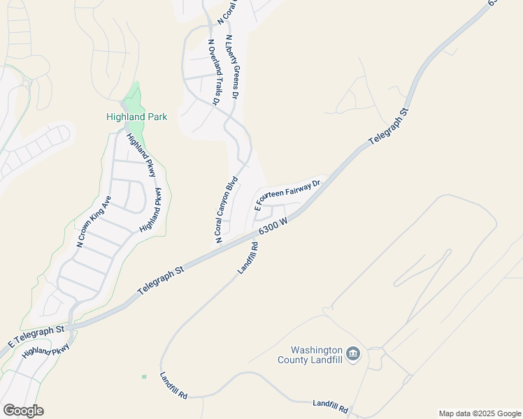 map of restaurants, bars, coffee shops, grocery stores, and more near 3195 East Silver Sky Drive in Washington