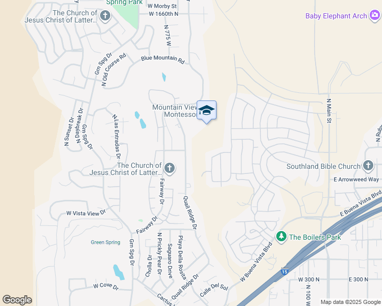 map of restaurants, bars, coffee shops, grocery stores, and more near 1010 Quail Ridge Drive in Washington