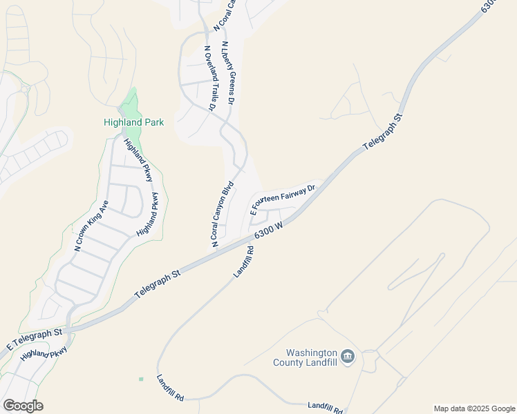 map of restaurants, bars, coffee shops, grocery stores, and more near 3195 E Silver Sky Dr in Washington