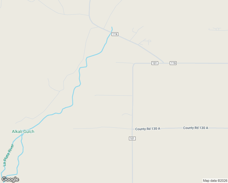 map of restaurants, bars, coffee shops, grocery stores, and more near 3665 County Road 101 in Hesperus