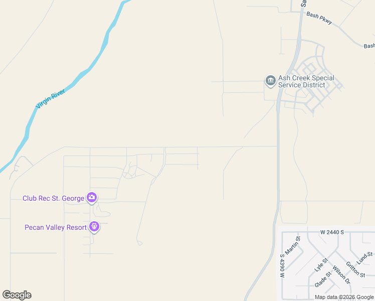 map of restaurants, bars, coffee shops, grocery stores, and more near 4778 West 1930 South in Hurricane