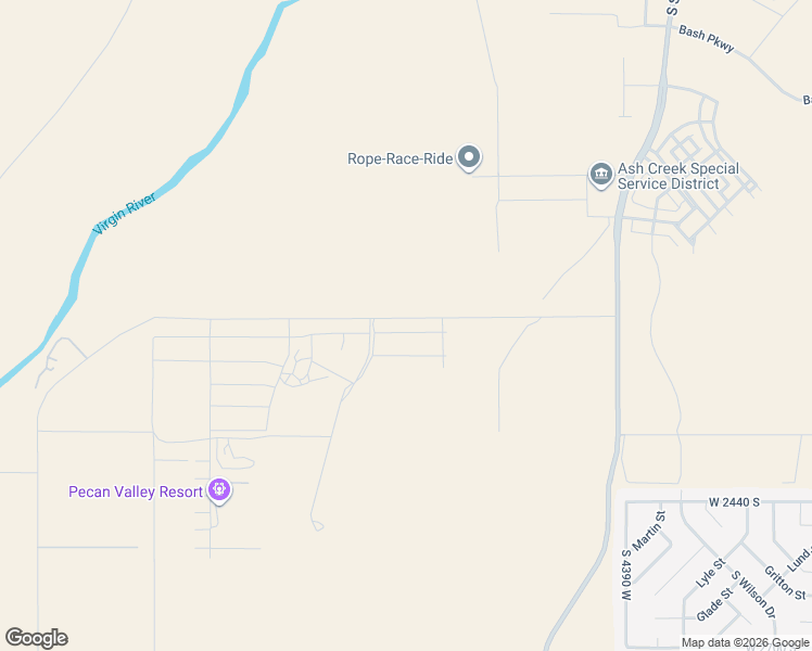 map of restaurants, bars, coffee shops, grocery stores, and more near 4810 West 1930 South in Hurricane