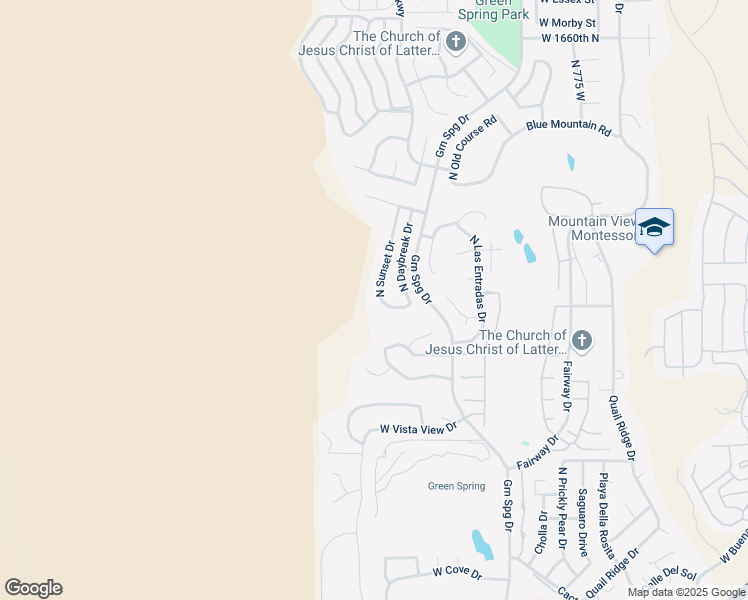 map of restaurants, bars, coffee shops, grocery stores, and more near 983 North Sunset Drive in Washington