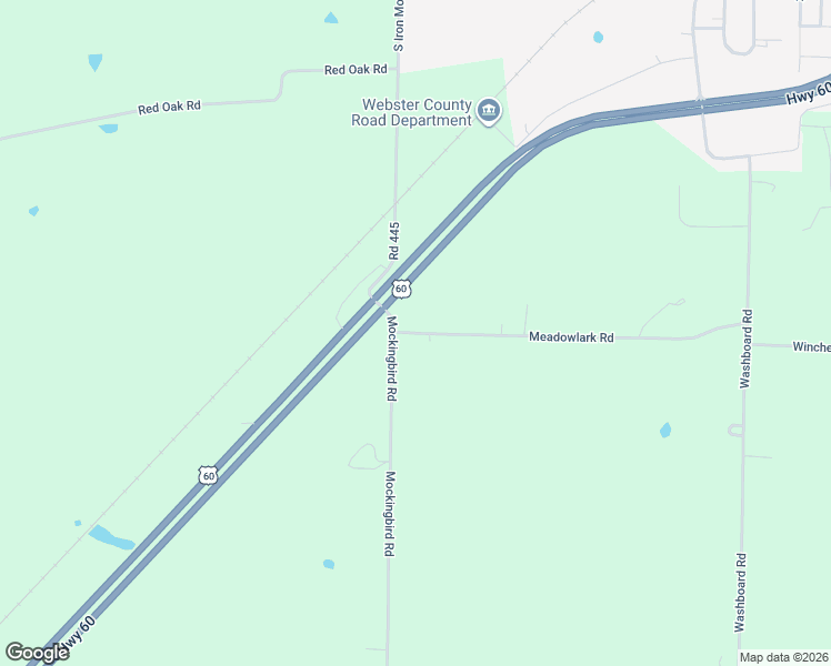 map of restaurants, bars, coffee shops, grocery stores, and more near 341 Meadowlark Road in Fordland