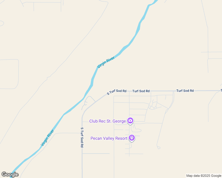 map of restaurants, bars, coffee shops, grocery stores, and more near 2162 South Turf Sod Road in Hurricane