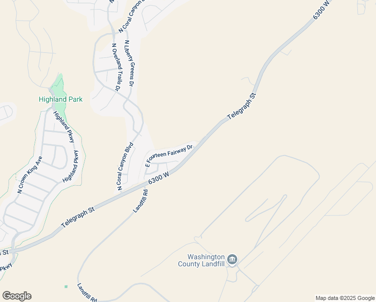 map of restaurants, bars, coffee shops, grocery stores, and more near 3384 East Fourteen Fairway Drive in Washington