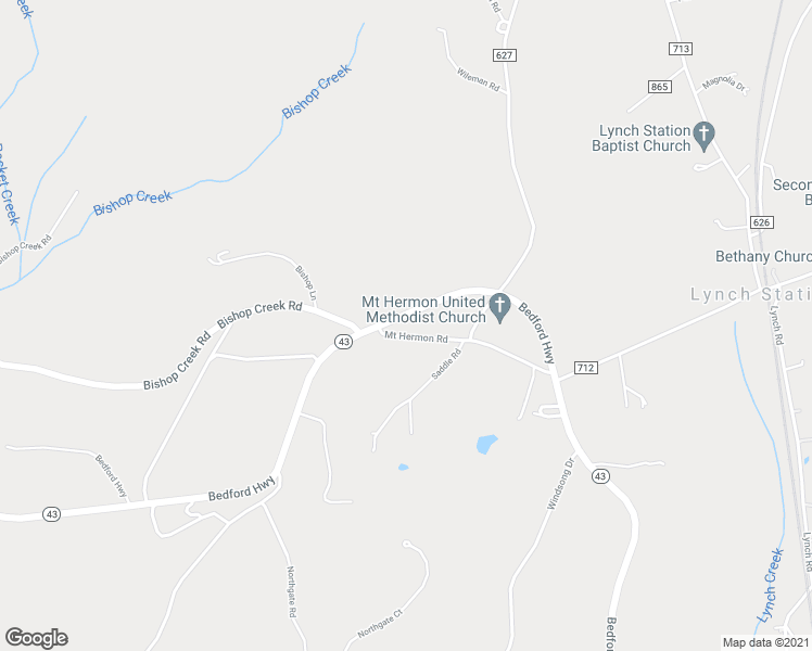 map of restaurants, bars, coffee shops, grocery stores, and more near 337 Mount Hermon Road in Lynch Station