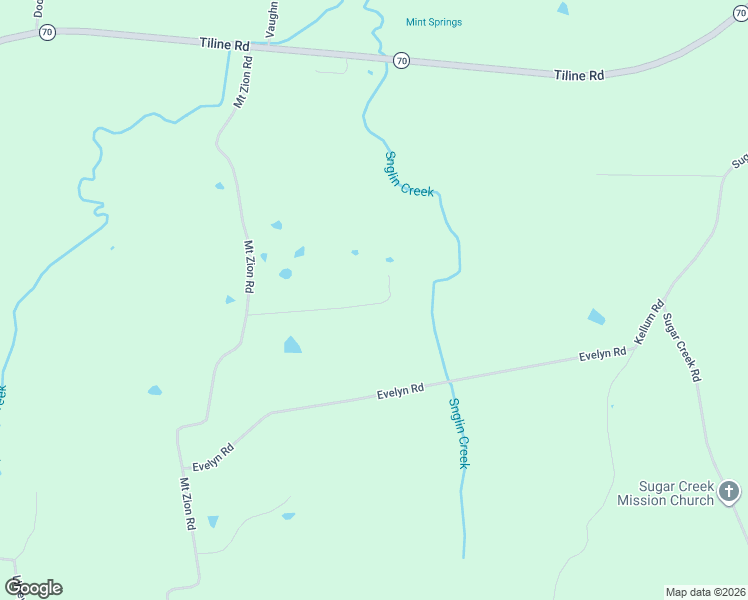 map of restaurants, bars, coffee shops, grocery stores, and more near 996 Owen Rhea Road in Tiline
