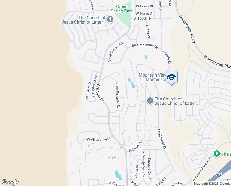 map of restaurants, bars, coffee shops, grocery stores, and more near West Montezuma Circle in Washington