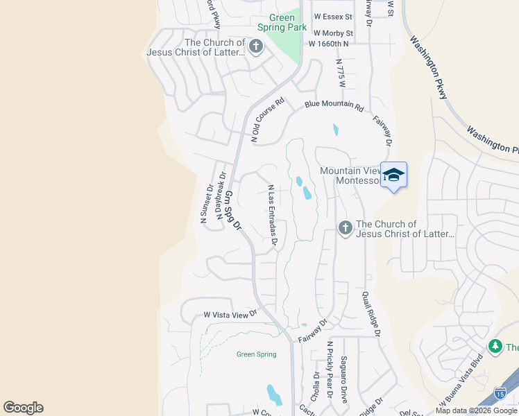 map of restaurants, bars, coffee shops, grocery stores, and more near West Montezuma Circle in Washington