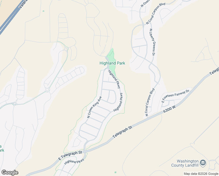 map of restaurants, bars, coffee shops, grocery stores, and more near 2701 East Upper Canyon Drive in Washington