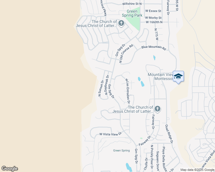 map of restaurants, bars, coffee shops, grocery stores, and more near 1078 North Daybreak Drive in Washington