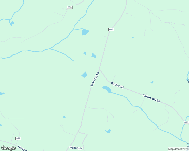 map of restaurants, bars, coffee shops, grocery stores, and more near 5716 Sugar Hill Road in Brookneal