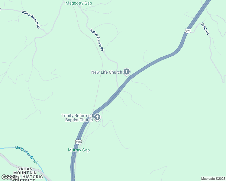 map of restaurants, bars, coffee shops, grocery stores, and more near 7825 Franklin Road in Boones Mill