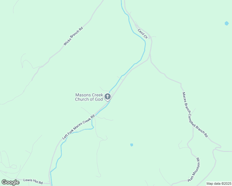 map of restaurants, bars, coffee shops, grocery stores, and more near 3646 Left Fork Maces Creek Road in Viper