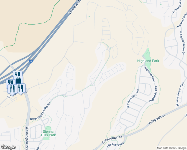 map of restaurants, bars, coffee shops, grocery stores, and more near 1146 Paseos Street in Washington