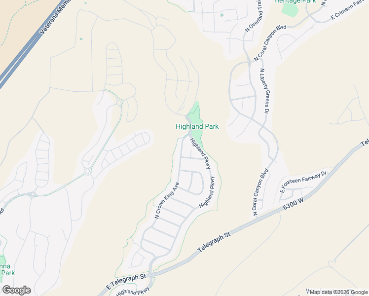 map of restaurants, bars, coffee shops, grocery stores, and more near 1176 North Crown King Avenue in Washington