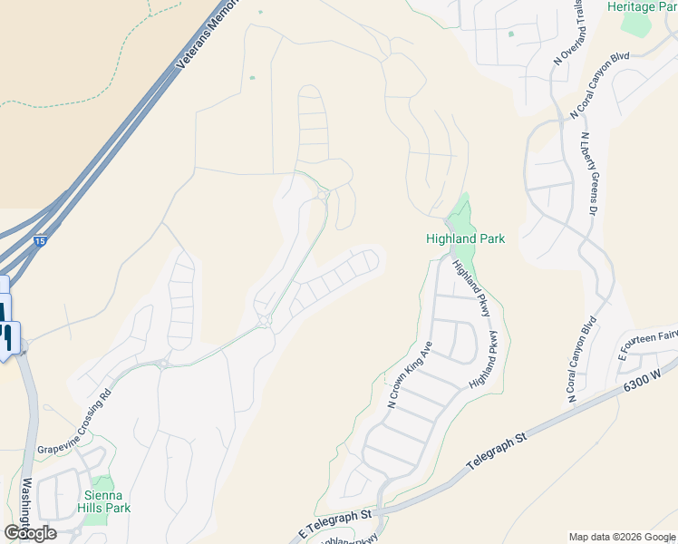 map of restaurants, bars, coffee shops, grocery stores, and more near 1188 North Dorado Alley in Washington