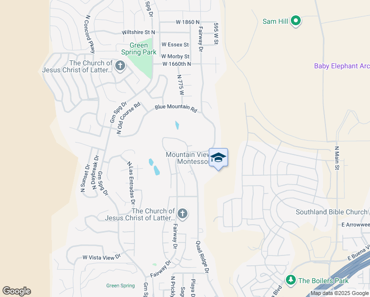 map of restaurants, bars, coffee shops, grocery stores, and more near 761 West North Links Drive in Washington