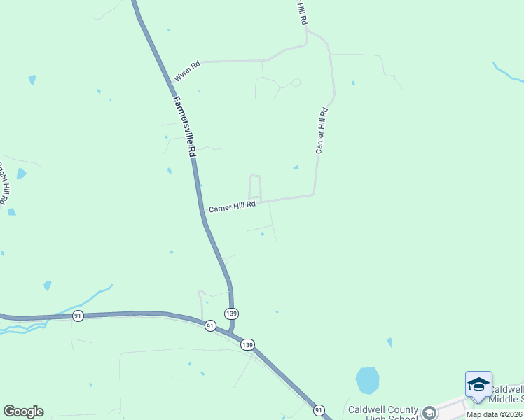 map of restaurants, bars, coffee shops, grocery stores, and more near Carner Hill Rd in Princeton