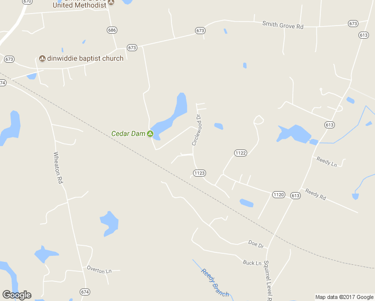 map of restaurants, bars, coffee shops, grocery stores, and more near 9008 Circlewood Drive in Petersburg
