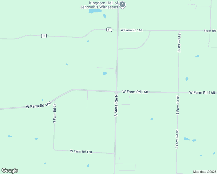 map of restaurants, bars, coffee shops, grocery stores, and more near 9160 West Farm Road 168 in Republic
