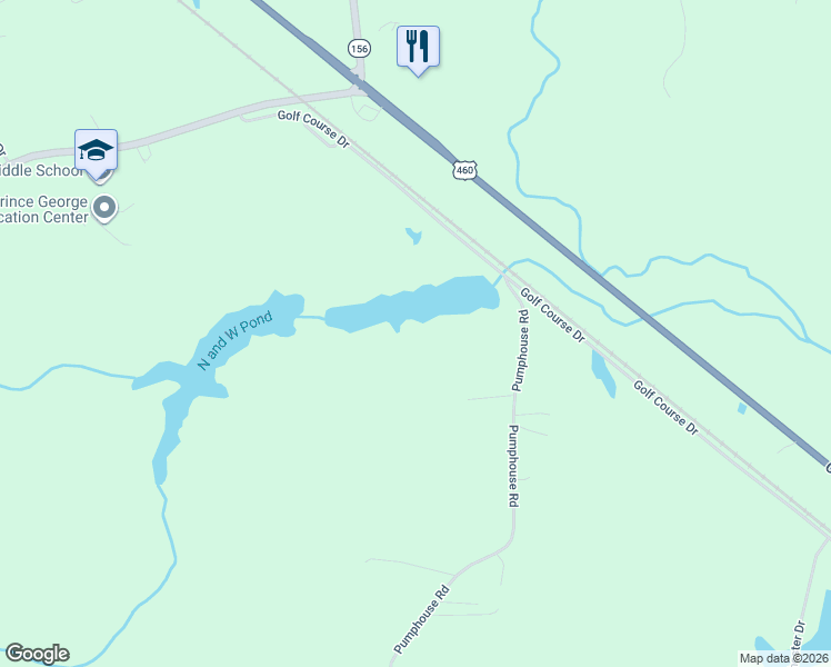 map of restaurants, bars, coffee shops, grocery stores, and more near in Disputanta