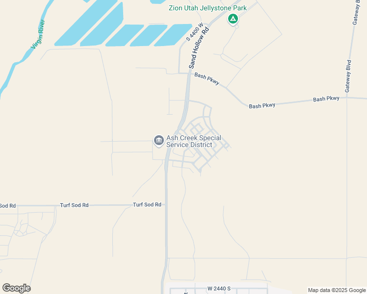 map of restaurants, bars, coffee shops, grocery stores, and more near 1460 Windsor Parkway in Hurricane