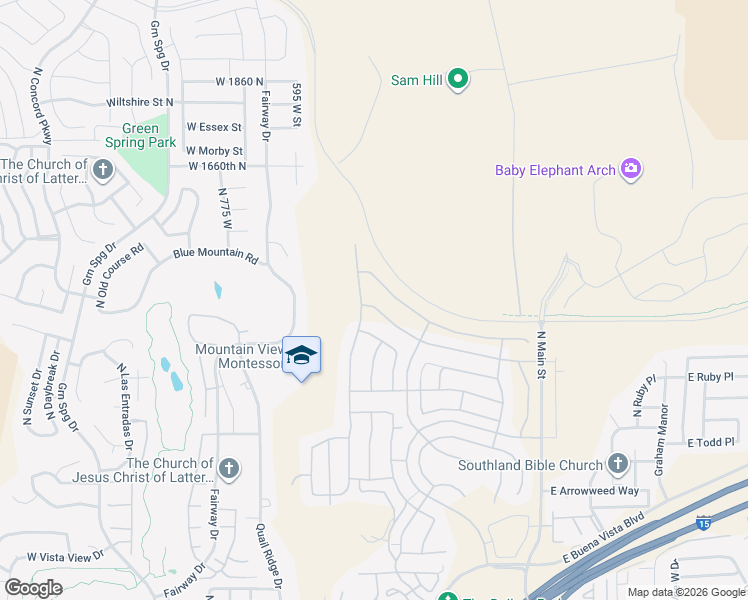map of restaurants, bars, coffee shops, grocery stores, and more near 438 West Camino Oso in Washington