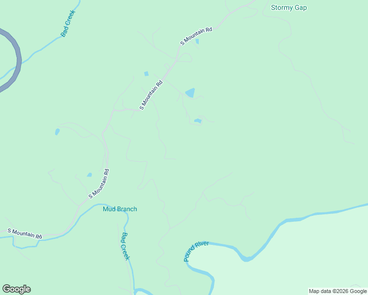 map of restaurants, bars, coffee shops, grocery stores, and more near 12336 Rough Ridge Road in Pound