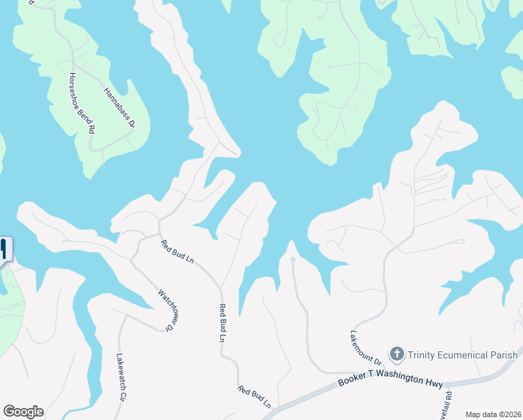 map of restaurants, bars, coffee shops, grocery stores, and more near 310 Hales Point Drive in Moneta