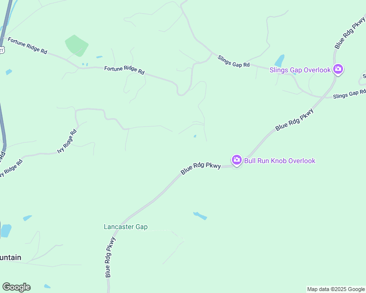 map of restaurants, bars, coffee shops, grocery stores, and more near 10609 Lancaster Road in Bent Mountain