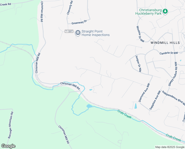 map of restaurants, bars, coffee shops, grocery stores, and more near 480 Emerald Boulevard Northwest in Christiansburg