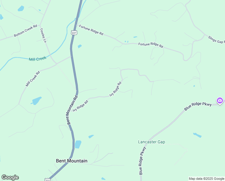 map of restaurants, bars, coffee shops, grocery stores, and more near 10357-10403 State Route 708 in Bent Mountain