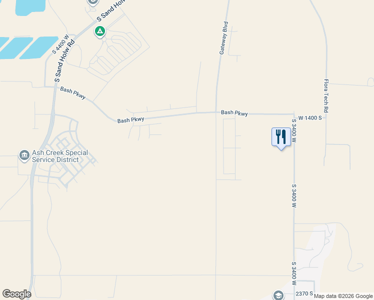 map of restaurants, bars, coffee shops, grocery stores, and more near 590 North State Street in Hurricane