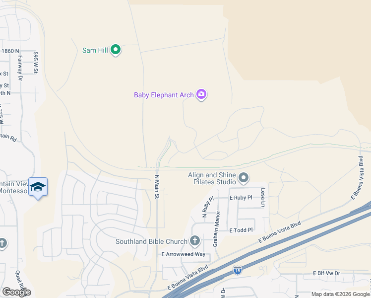 map of restaurants, bars, coffee shops, grocery stores, and more near 1155 Graham Manor in Washington
