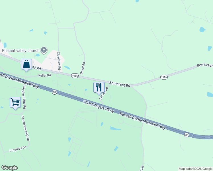 map of restaurants, bars, coffee shops, grocery stores, and more near 3477 Somerset Road in London