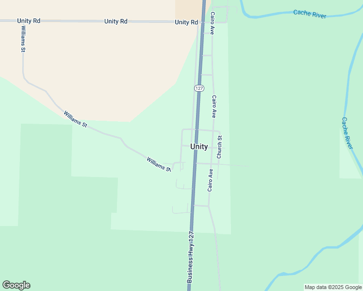 map of restaurants, bars, coffee shops, grocery stores, and more near West Jackson Road in Unity